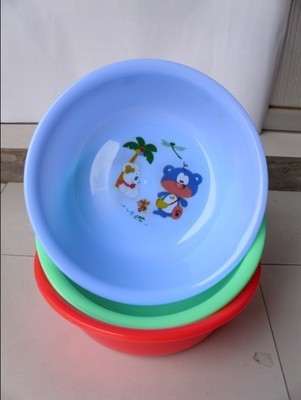 【供應36厘米塑料家用臉盆 廠家直銷 塑料產品總匯 貨號美佳38】價格,廠家,圖片,家用盆、桶,臨沂批發城妙星塑料制品經營部-